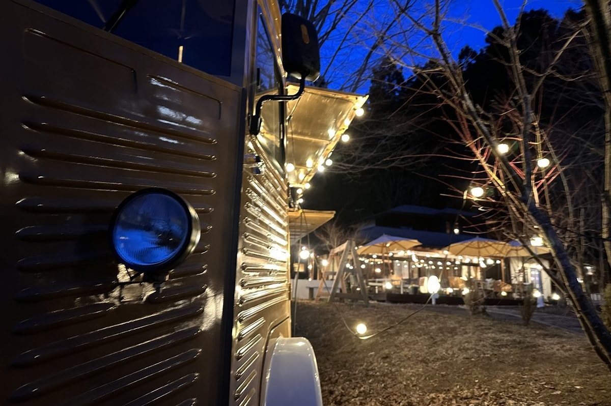 茨城・大子、咲くカフェノキッチンカー Food truck