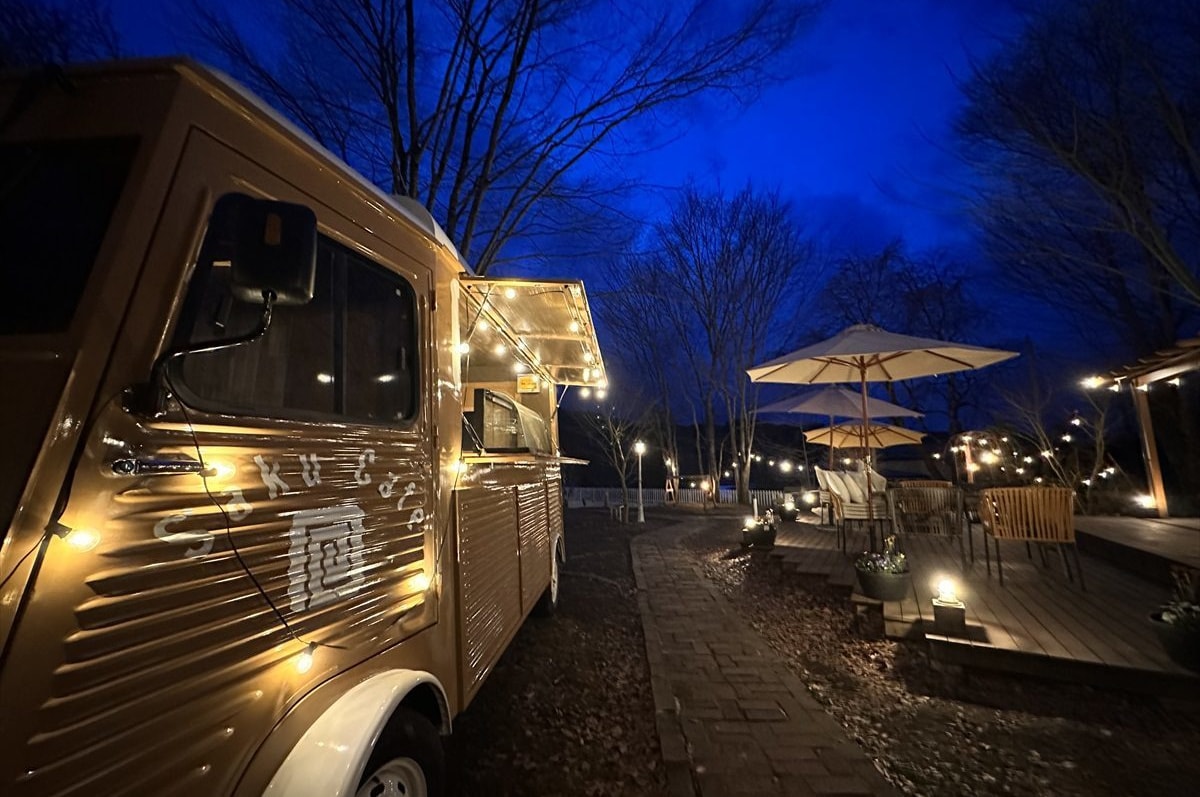茨城・大子、咲くカフェノキッチンカー Food truck